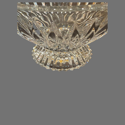 Mikasa Capella Crystal Decorative Footed Bowl - 10'
