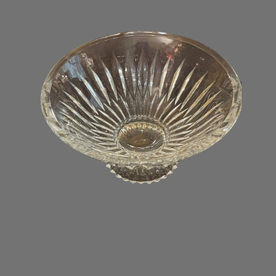 Mikasa Capella Crystal Decorative Footed Bowl - 10'