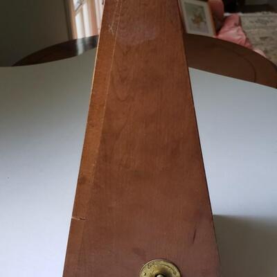 Seth Thomas metronome with tooth marks