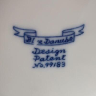 Blue Danube China - Sugar & Creamer