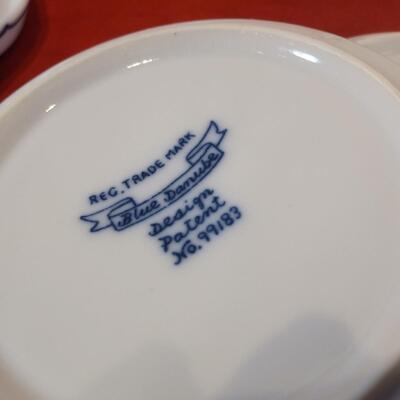 Blue Danube China - Coaster Set