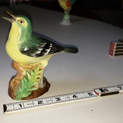 Spode Copeland's China Small bird figurine, Made in England