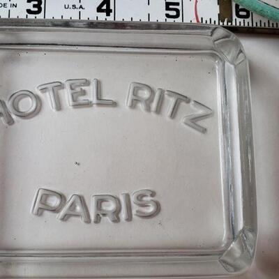 Vintage ashtray collection, Hotel Ritz Paris!