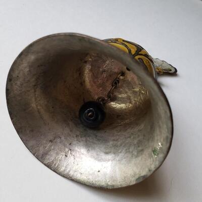 vintage metal Fish bell