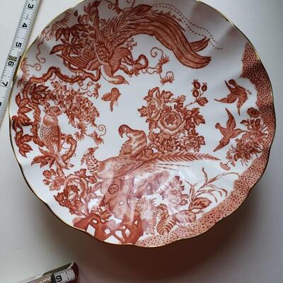Royal Crown Derby Bowl Red with Birds