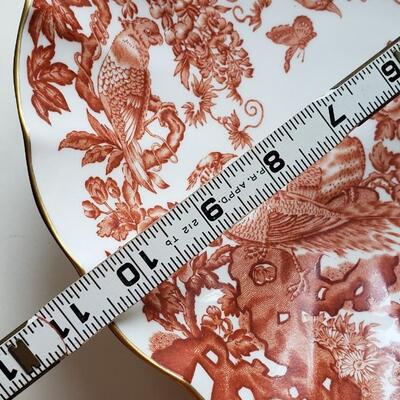Royal Crown Derby Bowl Red with Birds