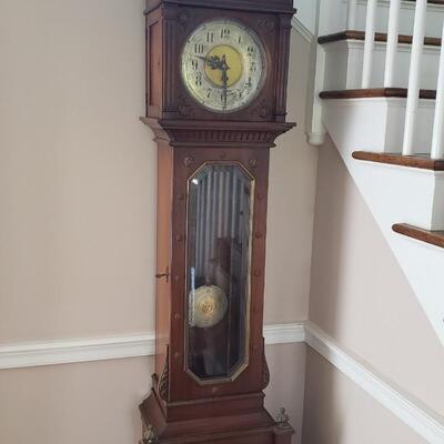 Lenzkirch Grandfather clock 84" tall made in Germany