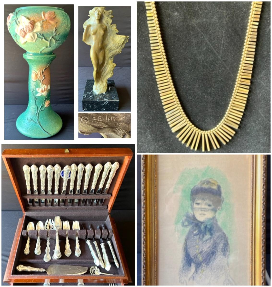 May Online Multi Estate Auction Featuring Jewelry & Collectibles hosted