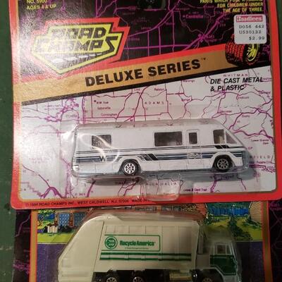 2 Vintage Road Champ trucks, New in package 1992