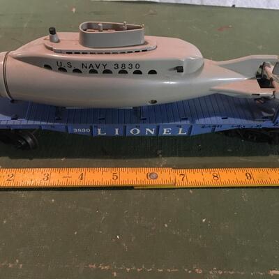 Lionel 3830 with submarine