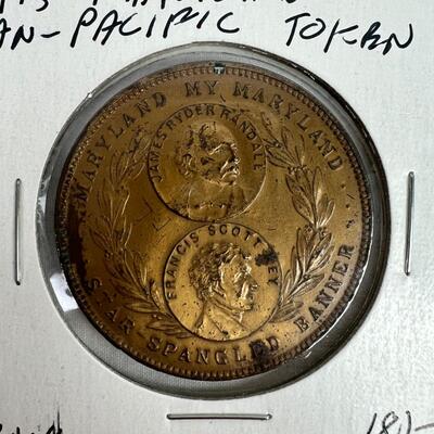 608  1915 Panama-Pacific Maryland State Token