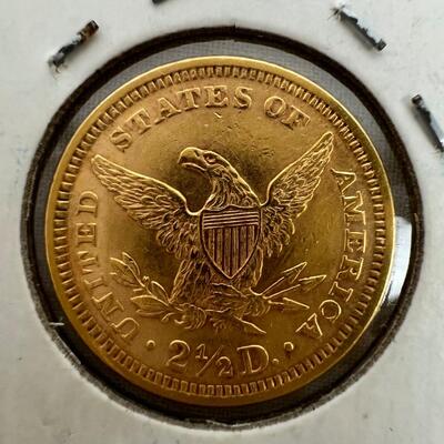 610  1878 $2.50 Dollar Liberty Gold Coin