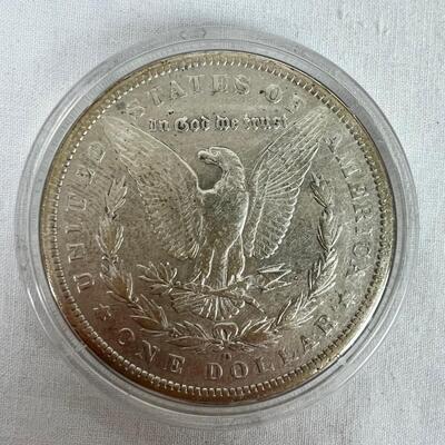 614  1890-O Morgan Silver Dollar