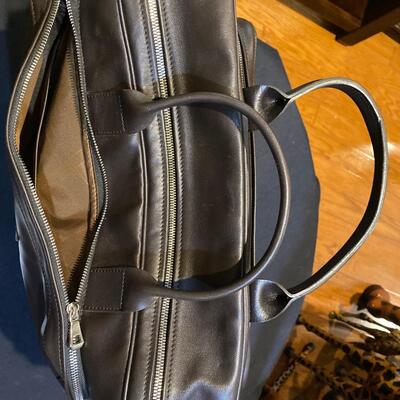 LongChamp Leather Briefcase