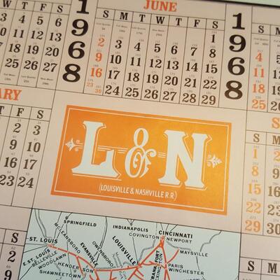 1968 L&N Calendar