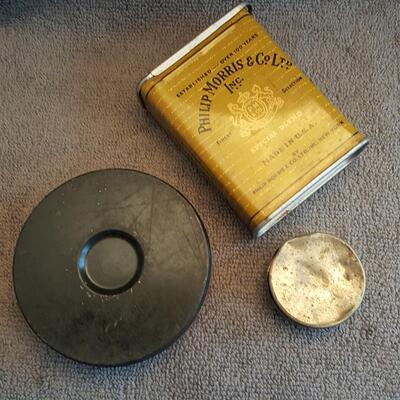 Trio of Old Tins
