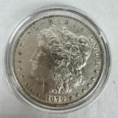 615  1879 Morgan Silver Dollar