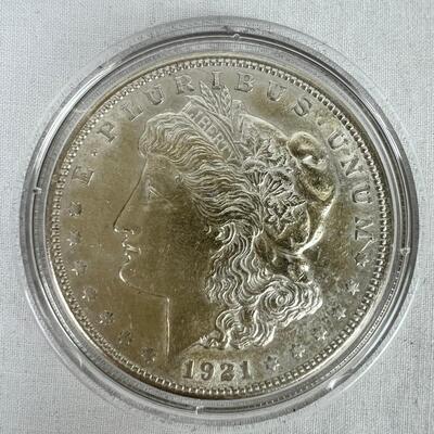 619  1921 Morgan Silver Dollar