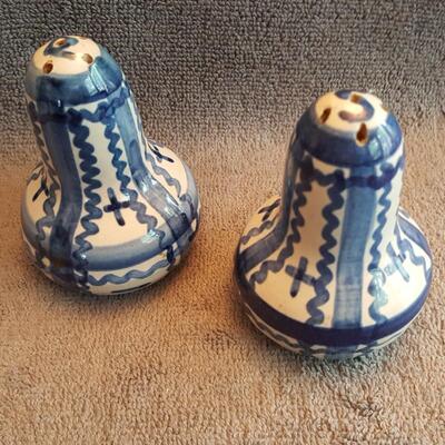 Early John Taylor Pottery Salt & Peppers