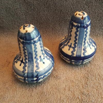 Early John Taylor Pottery Salt & Peppers