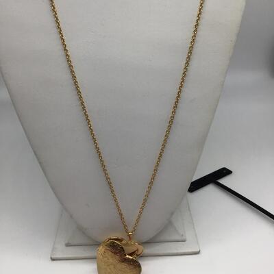 Large Heart Avon Chain with Pendant