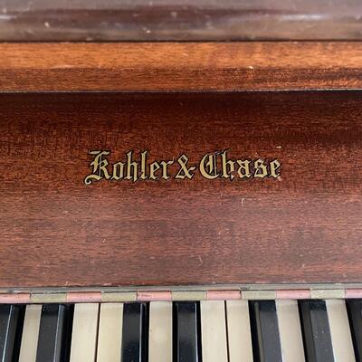 Kohler  & Chase upright piano