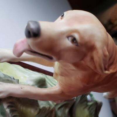 Golden retriever figurine dog 1975 Royal Worcester Doris Lindner