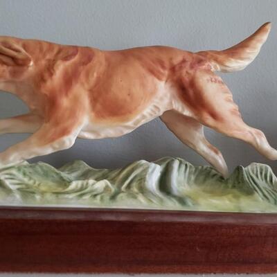Golden retriever figurine dog 1975 Royal Worcester Doris Lindner