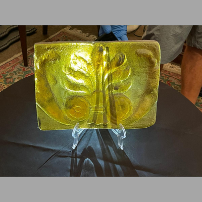 Mitchell Gaudet Original Glass Piece - 12 x 10