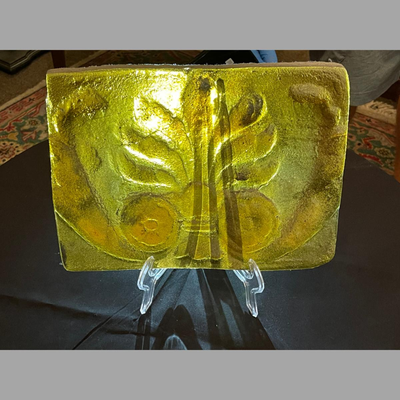 Mitchell Gaudet Original Glass Piece - 12 x 10