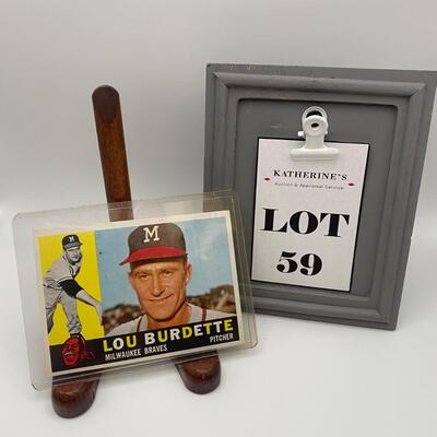 -59- Lou Burdette | Milwaukee Braves Pitcher