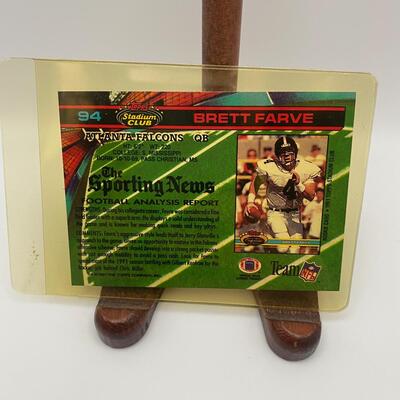 -62- Brett Favre | Atlanta Falcons Rookie Card