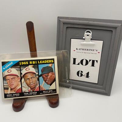 -64- 1965 RBI Leaders | Baseball Card