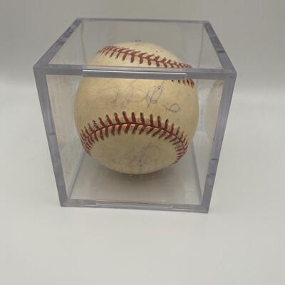 -89- Signed Baseball | Ben McDonalds, B.J. Sunoff, And Others