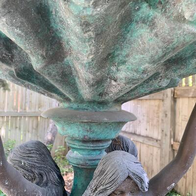 #2 Beautiful Mermaid Yard Sculpture/Fountain  7' x 3'6