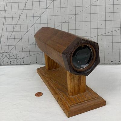 #55 Wooden Kaleidoscope With Stand