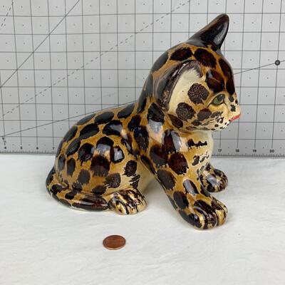 #68 Handmade Porcelain Cheetah