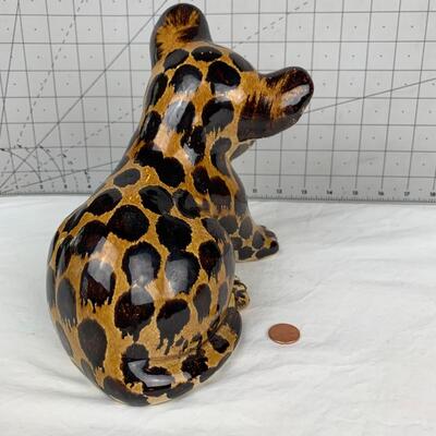 #68 Handmade Porcelain Cheetah
