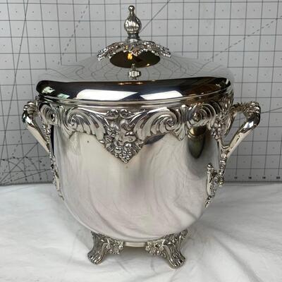 #73 Reed & Barton 1467 King Frances Silver Ice Bucket Chest
