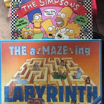 The Simpsons Game & The a / MAZE /ing Labyrinth Game