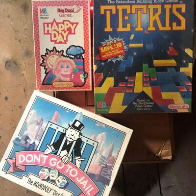 Happy Day & Tetris  & Don't Go To Jail  Boardgames