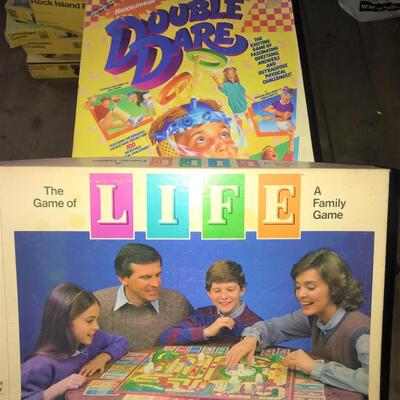 Double Dare  & LIFE Board Games