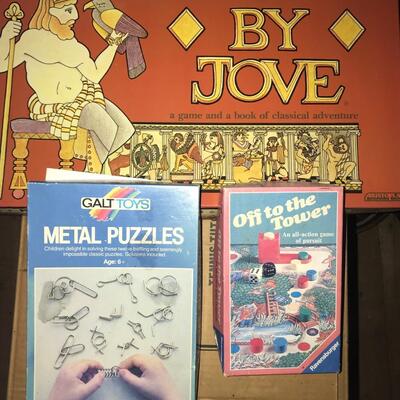 By Jove Off to the Tower Board Games & Metal Puzzles