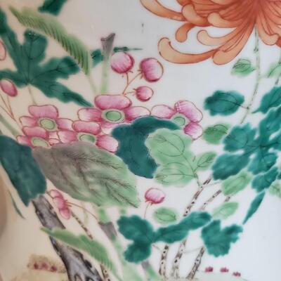Two large ginger jars/ Temple Vases 18" tall!