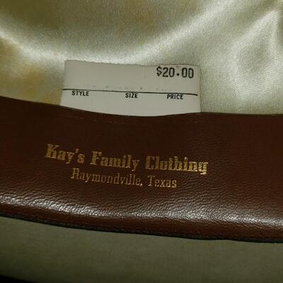 3 vintage men's hats