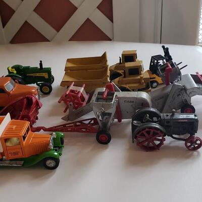 Model tractors and trucks collection Car Lot #1