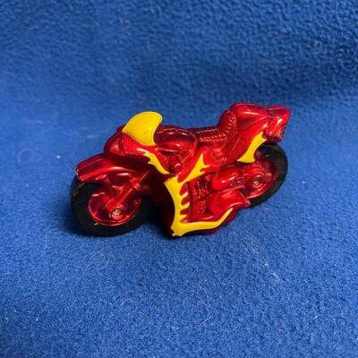 Wendy's 1996 Sonic Cycle Gold Horse wind up meal toy motorcycle