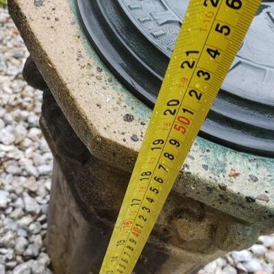 Vintage sundial