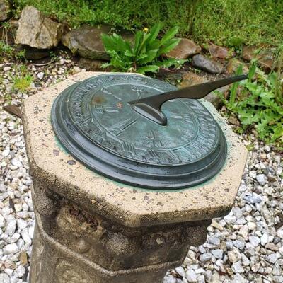 Vintage sundial