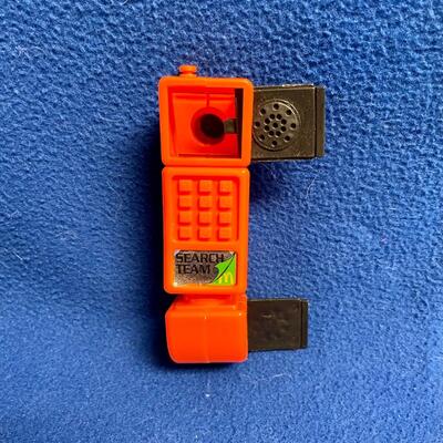 Vintage McDonalds 1991 Search Team Toy Phone Spy Glass - Orange Periscope